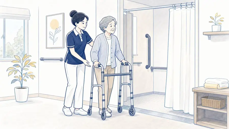 Diaper change care context